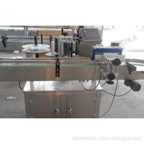 Plastic / Glass Bottle Labeling Machine For Purified Water